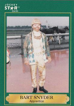 1991 Jockey Star Jockeys #183 Bart Snyder Front